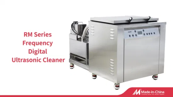 Limpiador ultrasónico industrial personalizado de alta potencia de doble frecuencia RM85